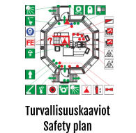 Turvallisuuskaaviot Safety plan