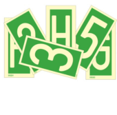 Kerrostasomerkit Level/floor marking signs