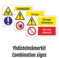 Yhdistelmämerkit Combination signs